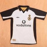 2001-2002 Man Utd 100th Anniversary Double Sided Retro Soccer Jersey *双面