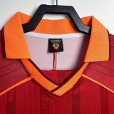 1999-2000 Roma Home Retro Soccer Jersey