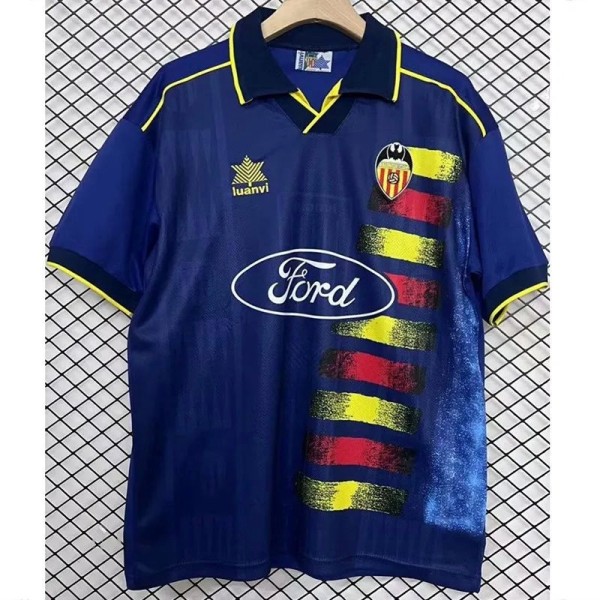 1996-1997 Valencia Away Retro Soccer Jersey