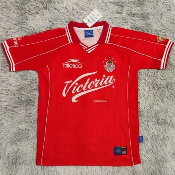 2000-2001 Toluca Home Retro Soccer Jersey