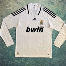 2008-2009 RMA Home Long Sleeve Retro Soccer Jersey (长袖)