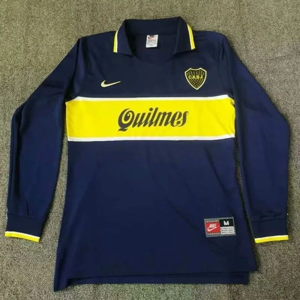 1996-1997 Boca Home Long Sleeve Retro Soccer Jersey (长袖)