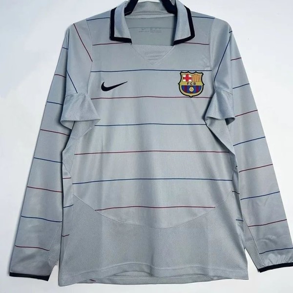 2003-2004 BAR Away Long Sleeve Retro Soccer Jersey (长袖)
