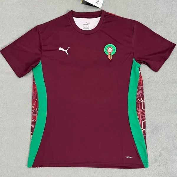 24-25 Morocco Red Training shirts