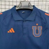 25-26 Universidad De Chile Royal Blue Training Shirts