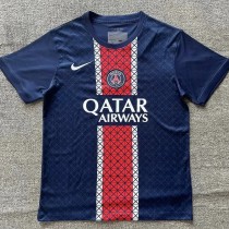 24-25 PSG Royal Blue Special Edition Training shirts *网格