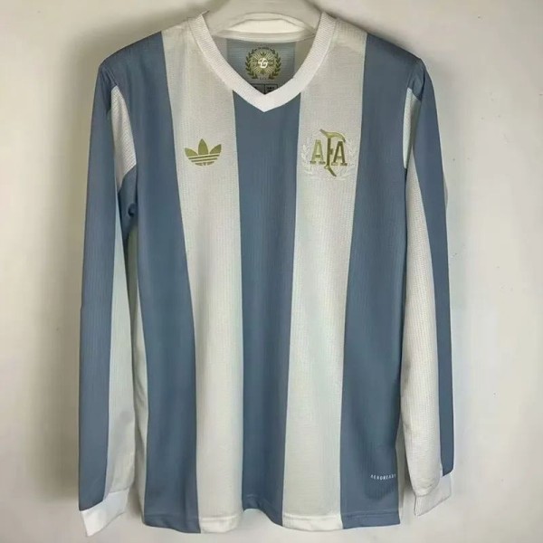 24-25 Argentina 50th Anniversary Long Sleeve Soccer Jersey (长袖)
