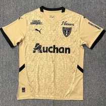 24-25 RC Lens Yellow GoalKeeper Fans Soccer Jersey *全广告