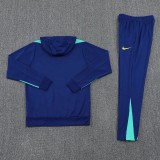 24-25 Brazil Royal blue Hoodie Tracksuit (卫衣套装)