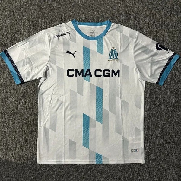 24-25 Marseille White Special Edition Fans Soccer Jersey