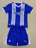 24-25 Alaves Home Kids Soccer Jersey