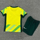 25-26 Australia Home Kids Soccer Jersey