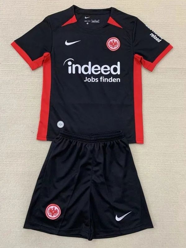 24-25 Frankfurt Away Kids Soccer Jersey