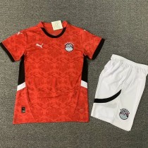 24-25 Egypt Home Kids Soccer Jersey