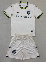 24-25 Norwich City Third Kids Soccer Jersey