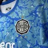 25-26 Corinthians Blue Fans Soccer Jersey