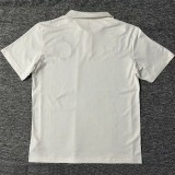 25-26 Palmeiras White Polo Short Sleeve