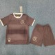 24-25 Flamengo Brown Commemorative Edition Kids Soccer Jersey