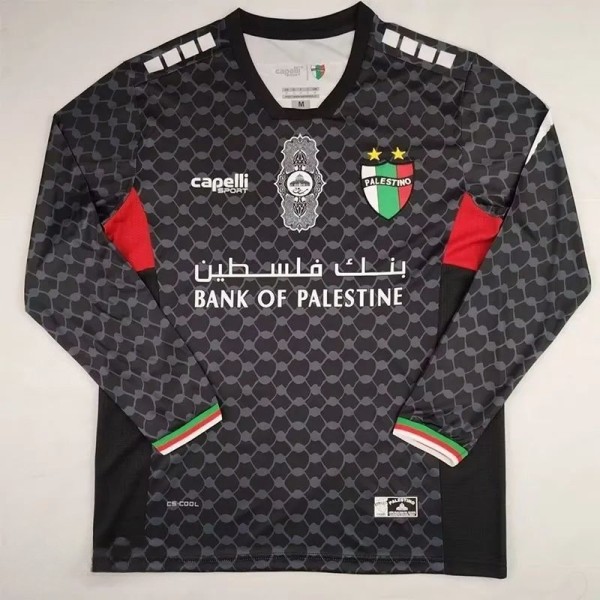 24-25 Deportivo Palestino Away Long Sleeve Soccer Jersey (长袖)