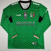 24-25 Deportivo Palestino Greem Long Sleeve Soccer Jersey (长袖)
