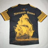21-22 Almirante Brown Black Special Edition Soccer Jersey