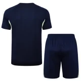 2025-26 Real Madrid  Royal blue Training Short Suit #D2550