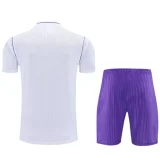 2025-26 Real Madrid White Training Short Suit