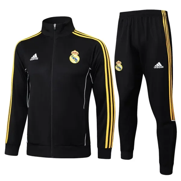 25-26 Real Madrid  Black Jacket Tracksuit #A2529