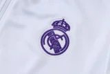 25-26 Real Madrid  White Jacket Tracksuit #A2532