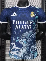 25-26 Real Madrid  Dark Blue Special Edition Player Version Training Shirts
