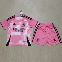 24-25 Real Madrid  Pink White Special Edition Kids Training