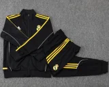 25-26 Real Madrid  Black Jacket Tracksuit #A2529