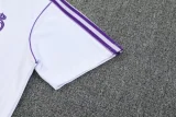 2025-26 Real Madrid White Training Short Suit