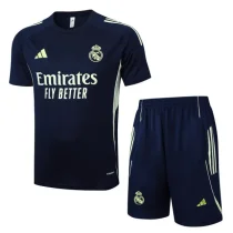 2025-26 Real Madrid  Royal blue Training Short Suit #D2550