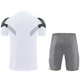 25-26 Real Madrid  White Training Short Suit