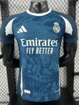 2025-26 Real Madrid  Lake Blue Special Edition Player Version Training Shirts