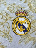 2025-26 Real Madrid  White Yellow Special Edition Player Version Training Shirts