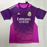 2025-26 Real Madrid Purple GoalKeeper Soccer Jersey