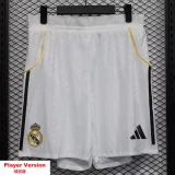 2025-26 Real Madrid  Home Player Version Shorts Pants (球员短裤)