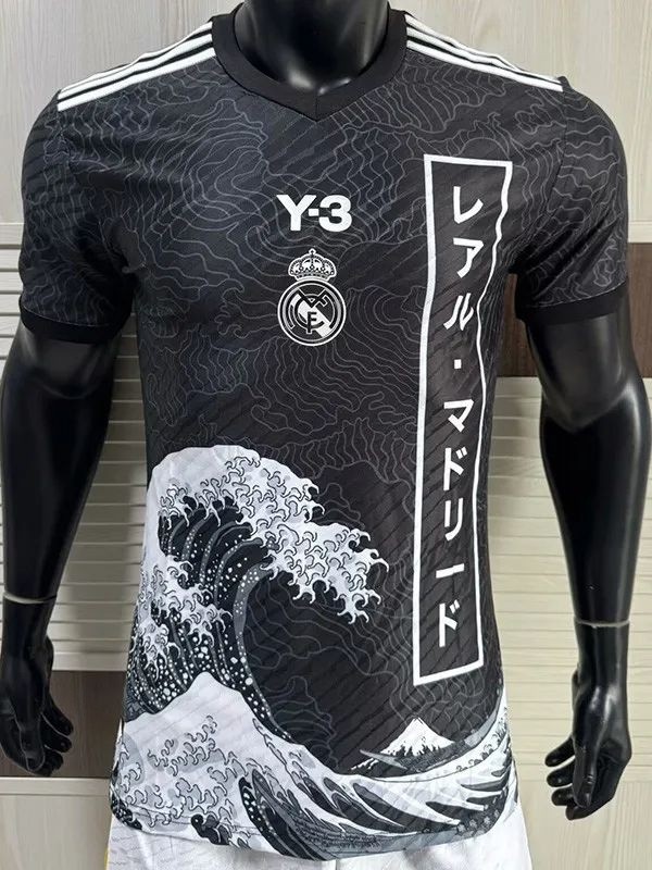 2025-26 Real Madrid  Black Special Edition Player Version Training Shirts