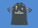 2016-2017 Real Madrid  Away Player Version 长袖球员 Long Sleeve Retro Soccer Jersey
