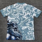 2025-26 Real Madrid Blue Special Edition Fans Training Shirts