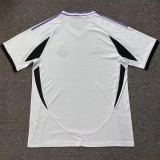 2025-26 Real Madrid  White Purple Fans Training Shirts