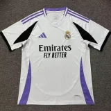 2025-26 Real Madrid  White Purple Fans Training Shirts