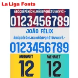 2025/26 FC Barcelona Home Print Personalized AD Fans Soccer Jersey
