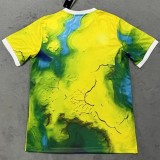 2025-26 Real Madrid  Yellow Special Edition Fans Training Shirts