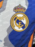 2025-26 Real Madrid Special Edition Blue White Player Version Training Shirts
