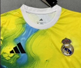 2025-26 Real Madrid  Yellow Special Edition Fans Training Shirts