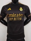 2025-26 Real Madrid Black Special Edition Player Version Training Shirts
