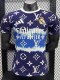 2025-26 Real Madrid Purple Blue Special Edition Player Version Training Shirts